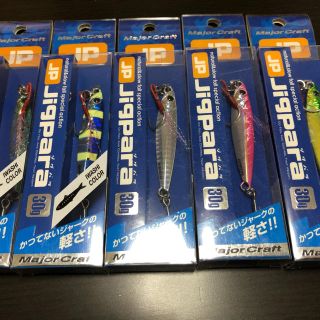 メジャークラフト(Major Craft)のメジャークラフト　ジグパラ　30g ５個セット　②(ルアー用品)