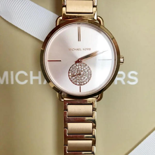 流行に  Michael Kors - マイケルコース　腕時計　ストーン 腕時計