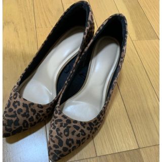 DOLCE\u0026GABBANA レオパード柄 パンプス 25.5cm