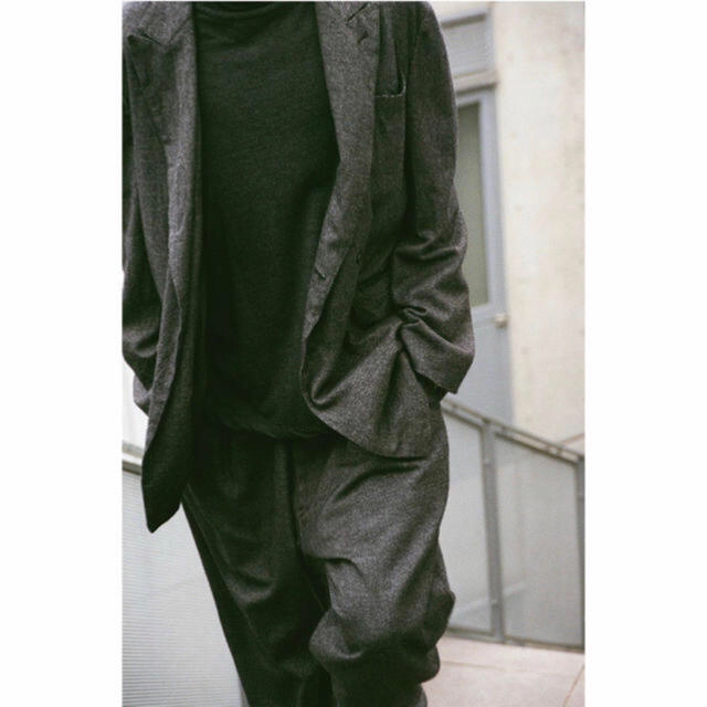 COMOLI ウールシルク テーパードパンツ size2