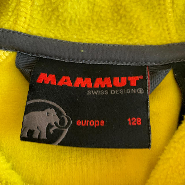 Mammut(マムート)のMAMMUTフリース生地パーカー キッズ/ベビー/マタニティのキッズ服男の子用(90cm~)(ジャケット/上着)の商品写真