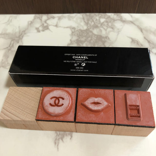 CHANEL(シャネル)の【新品未使用/非売品】シャネル スタンプ セット エンタメ/ホビーのコレクション(ノベルティグッズ)の商品写真