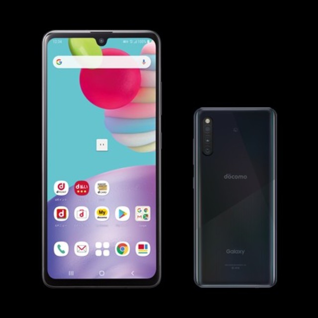 SAMSUNG(サムスン)の【新品未通電/SIMフリー】docomo Galaxy A41 SC-41A/K スマホ/家電/カメラのスマートフォン/携帯電話(スマートフォン本体)の商品写真