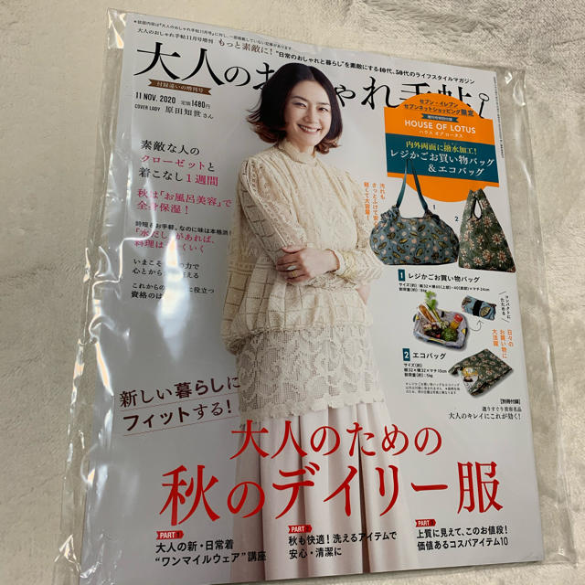 宝島社(タカラジマシャ)の未読 リンネル 12月号 & 大人のおしゃれ手帖 11月号 増刊 雑誌2冊+1冊 エンタメ/ホビーの雑誌(ファッション)の商品写真