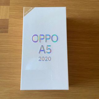 ラクテン(Rakuten)のOPPO A5 2020 未開封 ブルー SIMフリー 楽天版(スマートフォン本体)