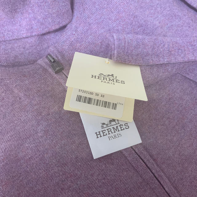 【専用】Hermès カシミヤ　ツインニットサイズXS 未使用タグ付き