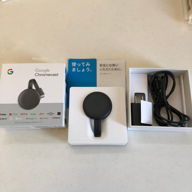 Google Chromecast 正規品 第三世代 2K対応 クロームキャスト