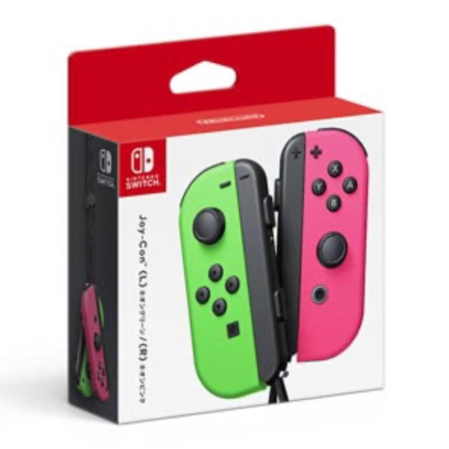 新品 Joy-Con (L) ネオングリーン/ (R) ネオンピンク 即購入可