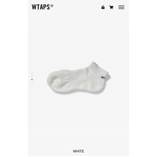 ダブルタップス(W)taps)のW)taps 20aw skivvies sox white(ソックス)