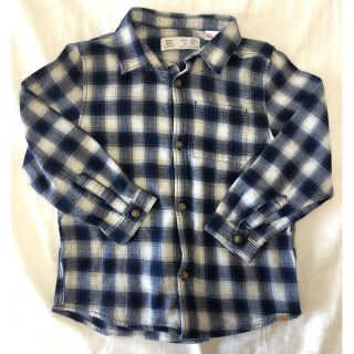 ザラキッズ(ZARA KIDS)の【均一セール中】ZARA BABY ネルシャツ104cm 3-4歳(Tシャツ/カットソー)