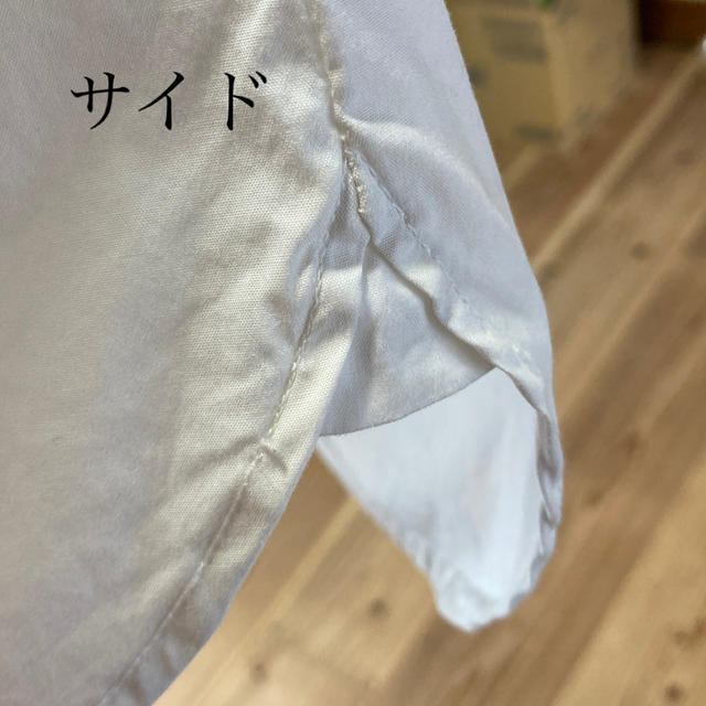 MUJI (無印良品)(ムジルシリョウヒン)の無印良品　白シャツ  レディース　Sサイズ レディースのトップス(シャツ/ブラウス(長袖/七分))の商品写真