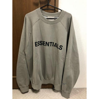 フィアオブゴッド(FEAR OF GOD)の最終値下げ！FOG essentials スウェット トレーナー チャコール(スウェット)