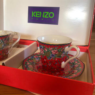ケンゾー(KENZO)のKENZO ペアコーヒーセット コーヒーカップ(食器)
