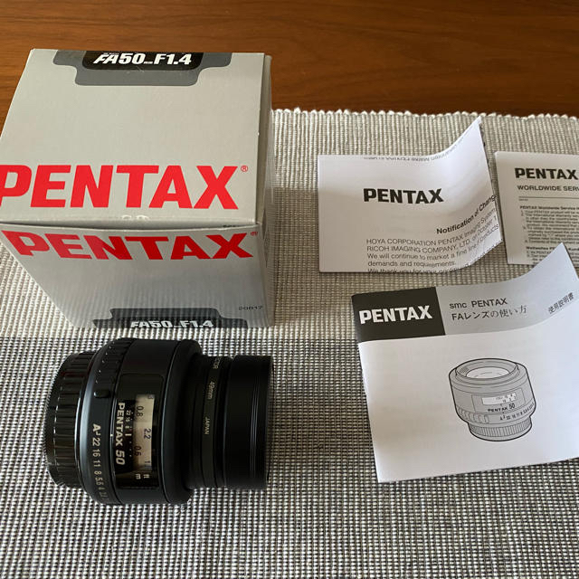 ペンタックス PENTAX FA50mm F1.4 リミテッド レンズ　カスタム