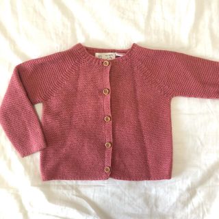 ザラキッズ(ZARA KIDS)の【均一セール中】ZARA mini カーディガン74cm,6-9m(カーディガン/ボレロ)