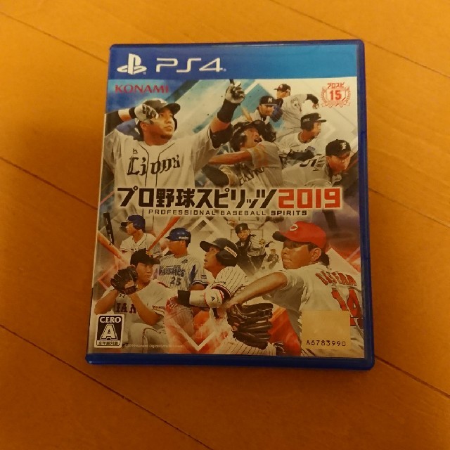 プロ野球スピリッツ2019 PS4 エンタメ/ホビーのゲームソフト/ゲーム機本体(家庭用ゲームソフト)の商品写真