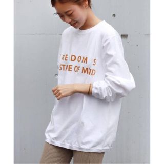 ジャーナルスタンダード(JOURNAL STANDARD)のrelume Goodwear/グッドウェアC/N L/S WITH カットソー(Tシャツ(長袖/七分))