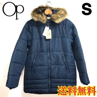 オーシャンパシフィック(OCEAN PACIFIC)の【新品】オーシャンパシフィック レディース ダウンジャケット ネイビー S(ダウンジャケット)