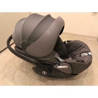 サイベックス(cybex)のサイベックス　エイトンQ  アダプター付き(自動車用チャイルドシート本体)