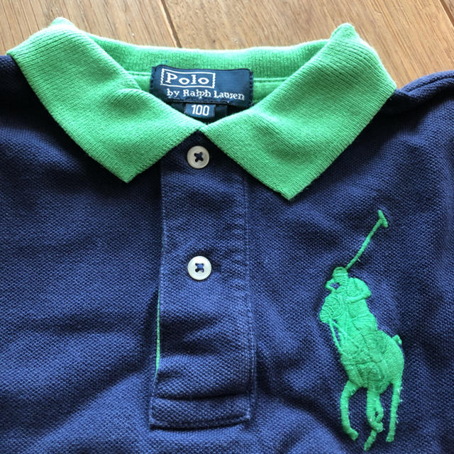 Ralph Lauren(ラルフローレン)のラルフローレン ポロシャツ 100 キッズ/ベビー/マタニティのキッズ服男の子用(90cm~)(Tシャツ/カットソー)の商品写真