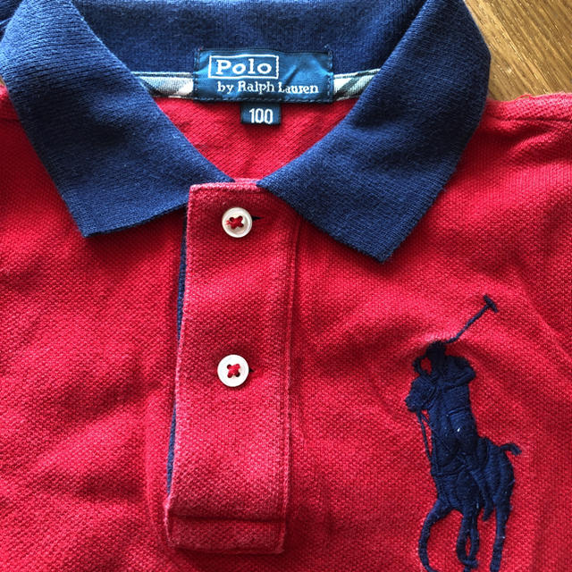 Ralph Lauren(ラルフローレン)のラルフローレン ポロシャツ 100 キッズ/ベビー/マタニティのキッズ服男の子用(90cm~)(Tシャツ/カットソー)の商品写真