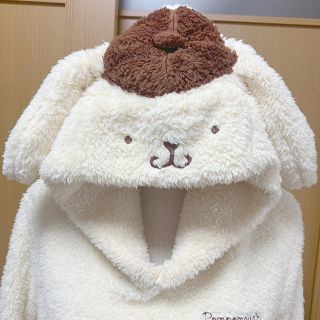 ポムポムプリン(ポムポムプリン)の最終価格にお値下しました⭐️ポムポムプリン サンリオ 部屋着 着ぐるみ (ルームウェア)