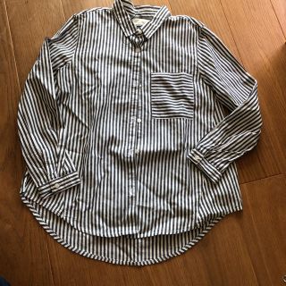 ザラキッズ(ZARA KIDS)の専用♡新品未使用　ZARA ストライプシャツ　128(ブラウス)