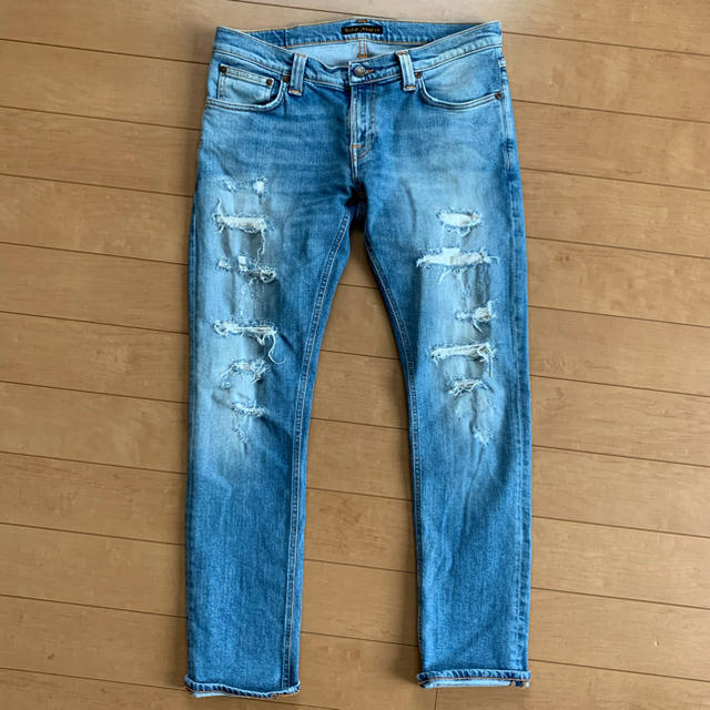 Nudie Jeans(ヌーディジーンズ)の定価42120円　ヌーディージーンズ  long john 32/30 デニム メンズのパンツ(デニム/ジーンズ)の商品写真