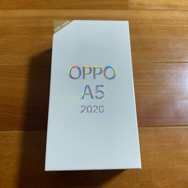 OPPO A5 2020 SIMフリー端末 新品フイルム未開封  blue