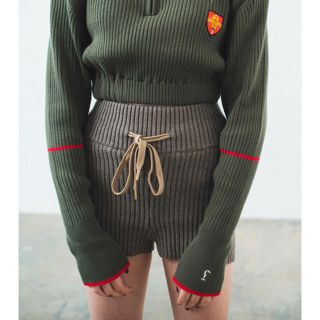 juemi 新品未使用タグ付き　Heather Knit Shorts (ショートパンツ)