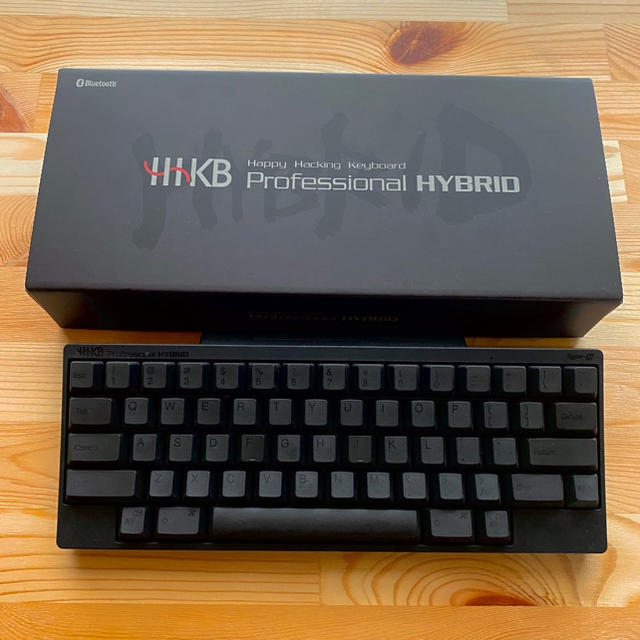 富士通(フジツウ)のHHKB Professional HYBRID Type-S 英語配列/黒 スマホ/家電/カメラのPC/タブレット(PC周辺機器)の商品写真