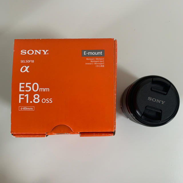 Sony 単焦点　交換レンズ　50mm