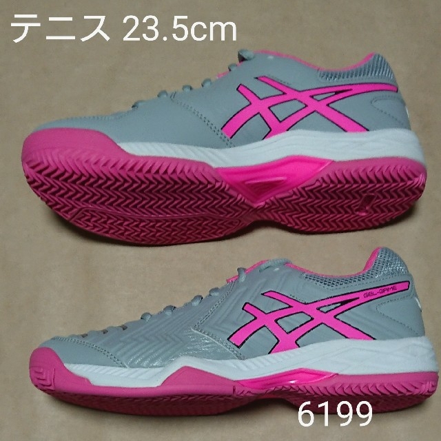 asics(アシックス)のテニス 23.5cm アシックス LADY GEL-GAME 6 OC スポーツ/アウトドアのテニス(シューズ)の商品写真