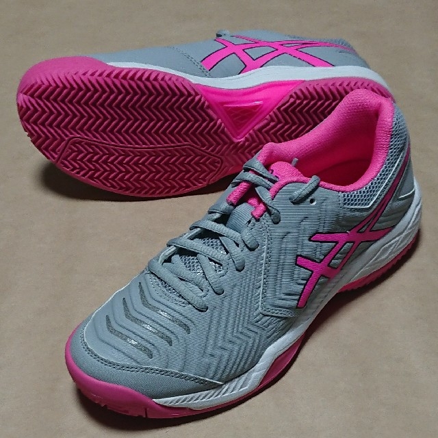 asics(アシックス)のテニス 23.5cm アシックス LADY GEL-GAME 6 OC スポーツ/アウトドアのテニス(シューズ)の商品写真