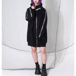 ミルクボーイ(MILKBOY)のREFLEM(レフレム)   スタンドハイネックZIP パーカー新品未開封品  (パーカー)