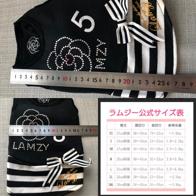 ラムジー　LAMZY カメリア　犬服 その他のペット用品(犬)の商品写真