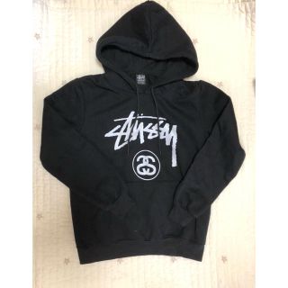  ステューシー STUSSY パーカービッグロゴ ブラック(パーカー)