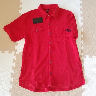 スウィートイヤーズ(SWEET YEARS)のSY32 パイル地ポロシャツ 赤 XL新品 (ポロシャツ)