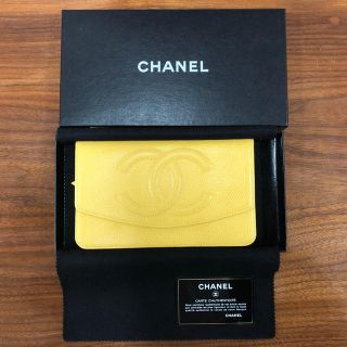 シャネル(CHANEL)の1にょっき様専用　CHANEL シャネル　財布　イエロー(財布)