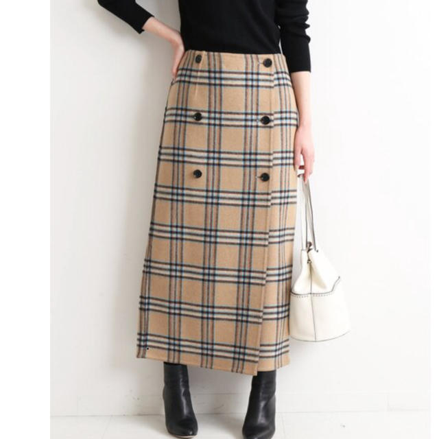 新品】Wフェイスリバーシブルロングスカート IENA 38 www