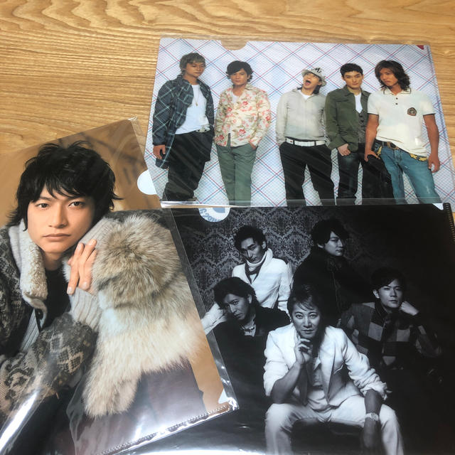 SMAP(スマップ)のSMAP クリアファイル エンタメ/ホビーのタレントグッズ(アイドルグッズ)の商品写真