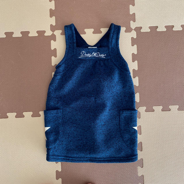 daddy oh daddy(ダディオーダディー)のニットワンピース　95 キッズ/ベビー/マタニティのキッズ服女の子用(90cm~)(ワンピース)の商品写真