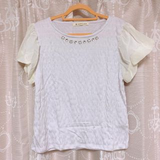 マジェスティックレゴン(MAJESTIC LEGON)の【🎀売り尽くしSALE🎀NO.20】MAJESTICLEGON シフォン袖(Tシャツ(半袖/袖なし))