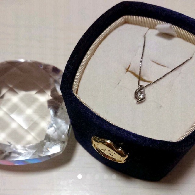 ４℃ プラチナ ネックレス ダイヤモンド