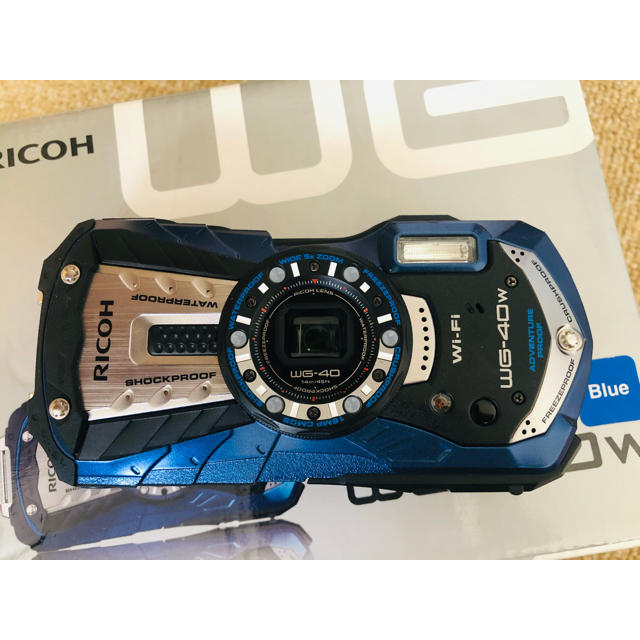 RICOH WG-40w 水中カメラコンパクトデジタルカメラ