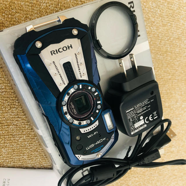 RICOH WG-40w 水中カメラ コンパクトデジタルカメラ