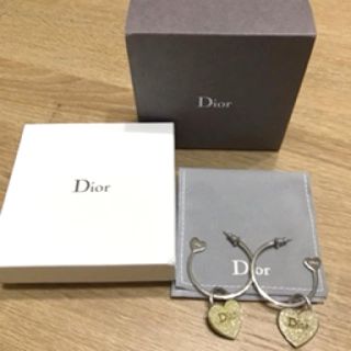 クリスチャンディオール(Christian Dior)のDIOR フープピアス(ピアス)