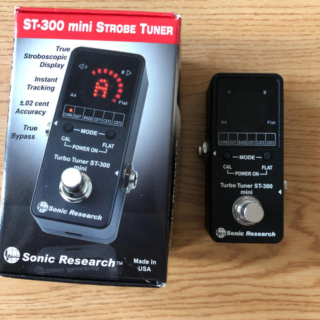 SONIC RESEARCH ST-200 ソニックリサーチ ストロボチューナー