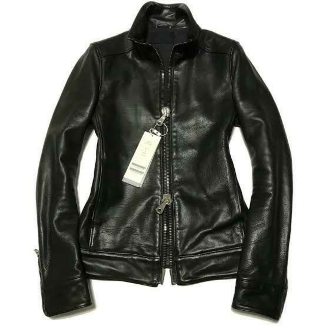 jun hashimoto leather jacket  m丈幅約64cm