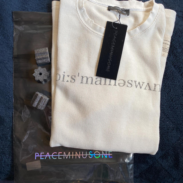 PEACEMINUSONE(ピースマイナスワン)のPMO 3/4 SLEEVES DAMAGED THERMAL メンズのトップス(Tシャツ/カットソー(七分/長袖))の商品写真
